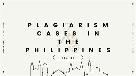 plagiarism cases in the philippines 2023
